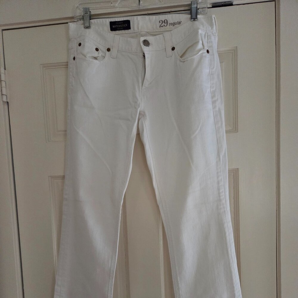 J. Crew Matchstick Denim Jeans